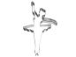 Preview: Ausstechform Ballerina 12,5cm