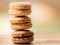 Preview: Backmischung glutenfreie Macarons 300g Serviervorschlag dezente Farben
