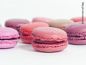 Preview: Backmischung glutenfreie Macarons 300g Serviervorschlag rosatöne