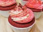 Preview: Backmischung Red Velvet Samtkuchen 1kg Cupcakes