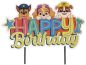 Mobile Preview: Cake Topper Happy Birthday Paw Patrol