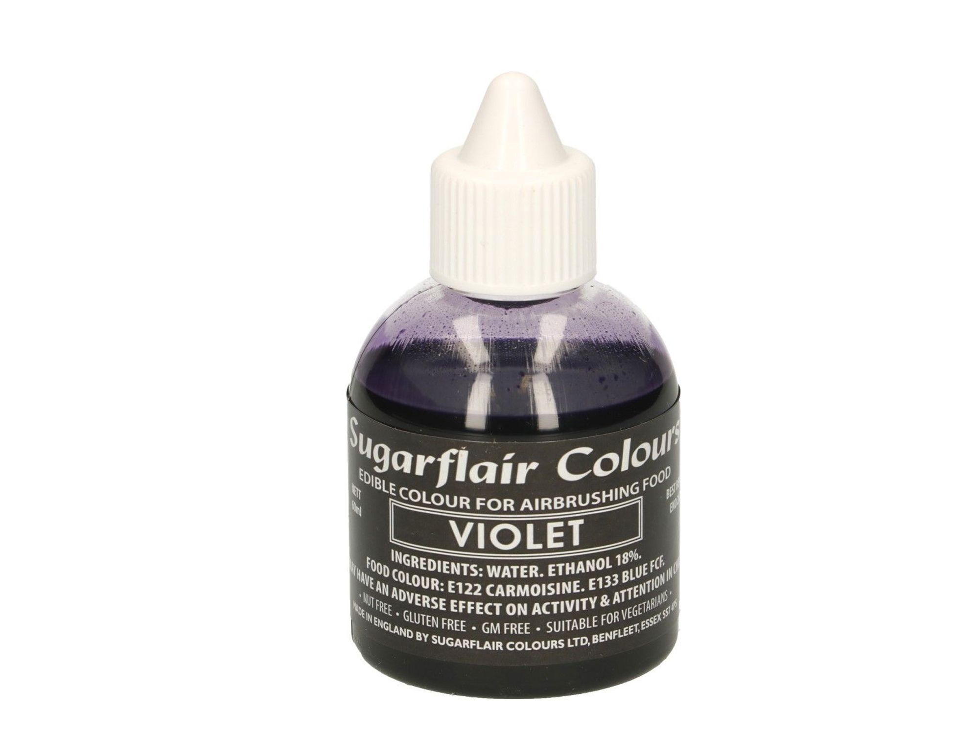 Airbrush-Lebensmittelfarbe Violett 60ml