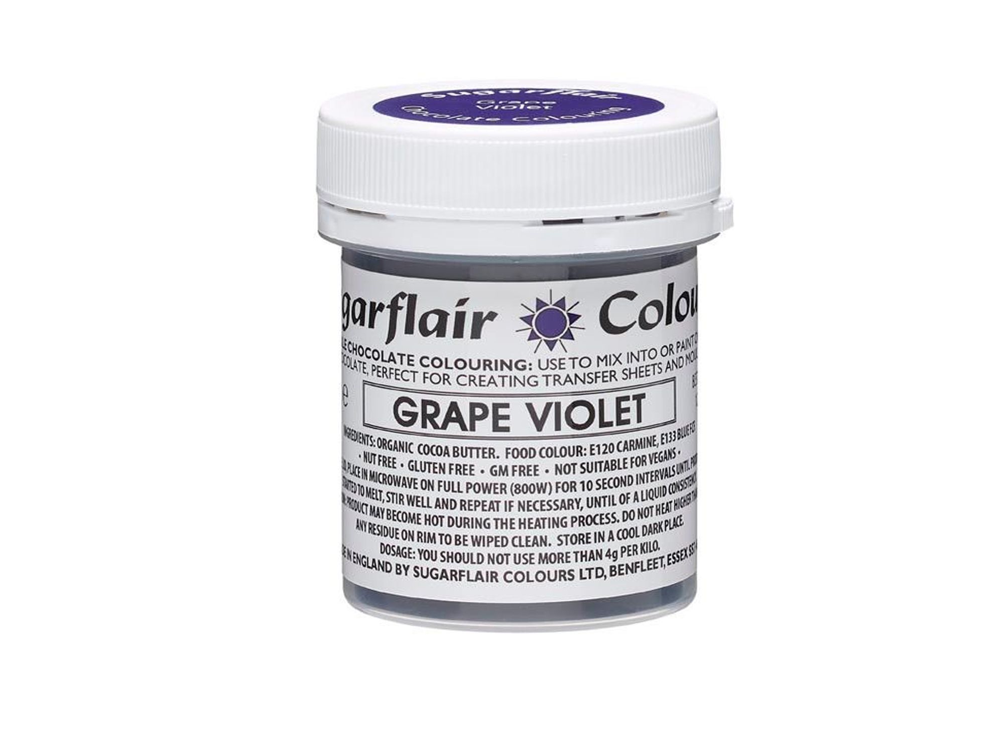 Schokoladen-Malfarbe Grape Violett 35g