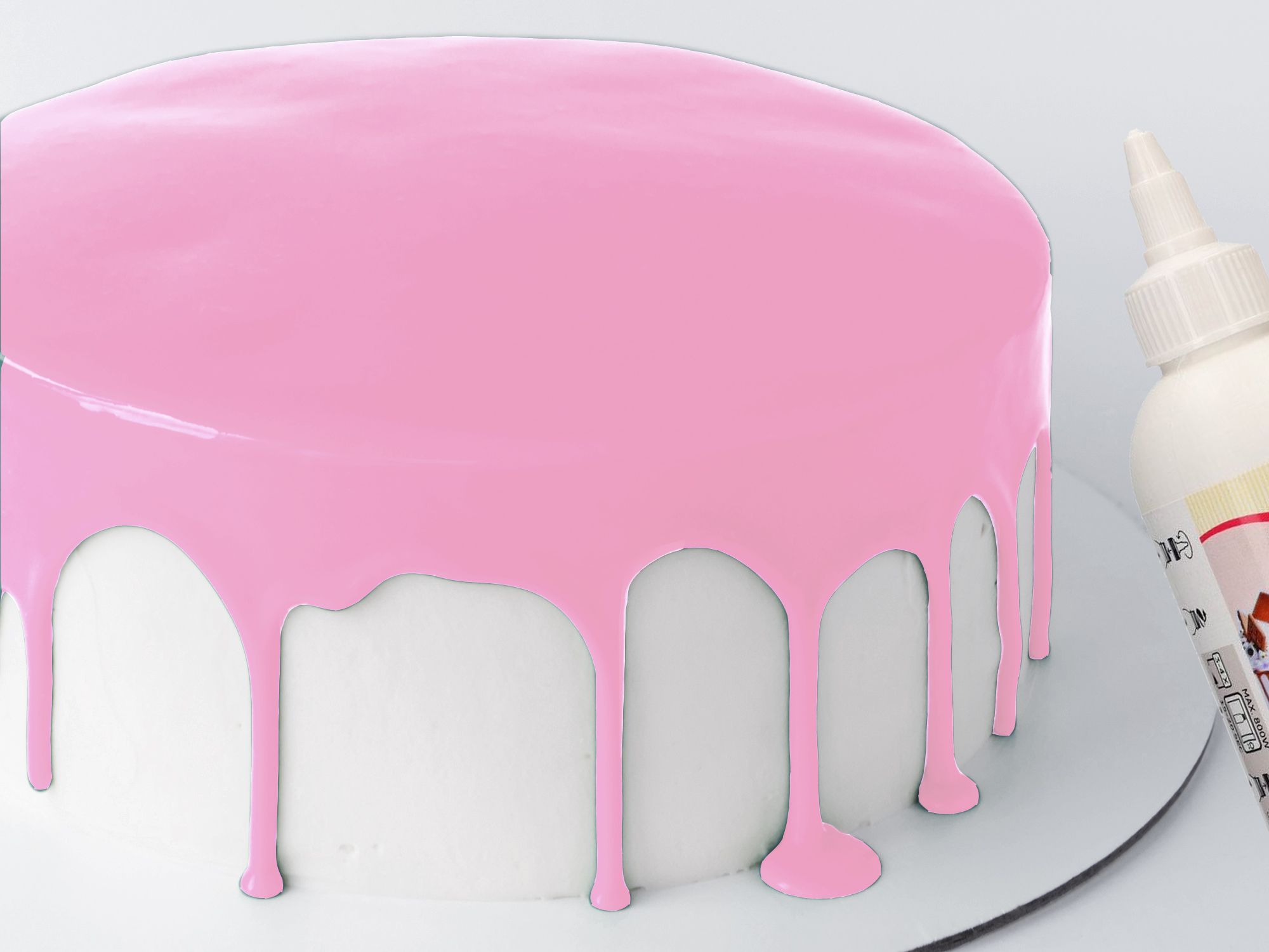 Cake Drip Rosa 180g