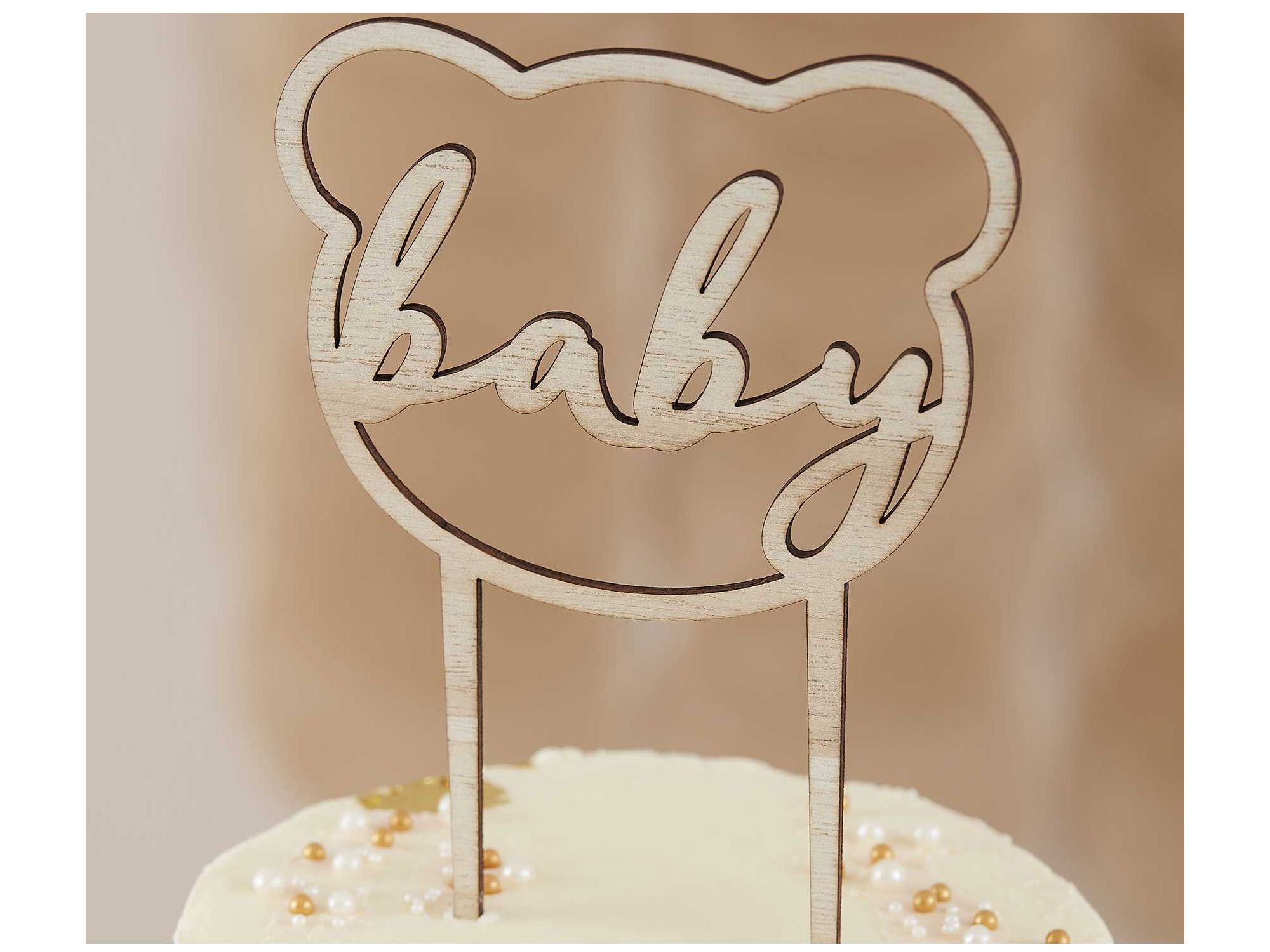 Cake Topper Baby-Teddy