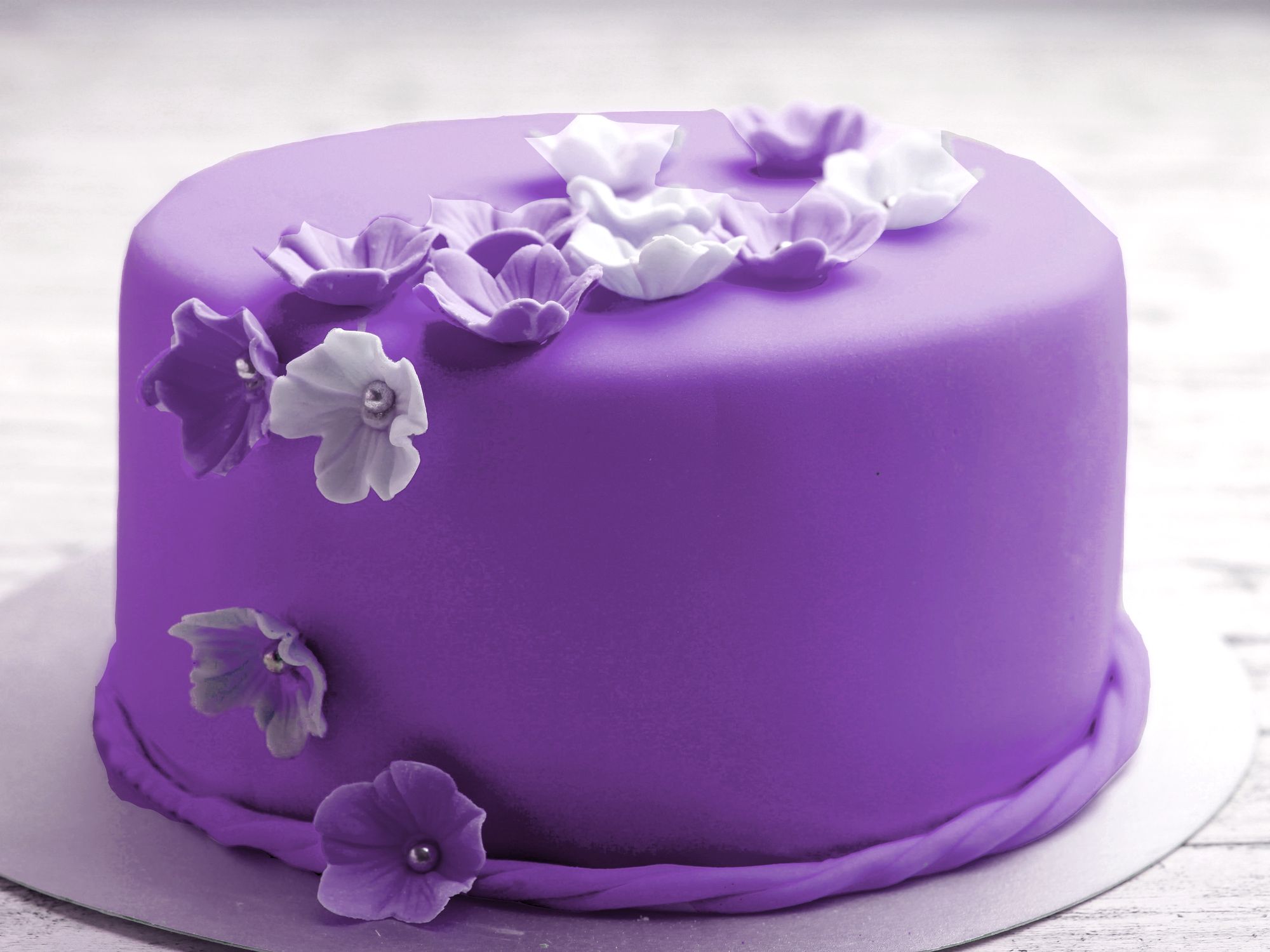 Fondant Pro Violett Lila 250g Torte