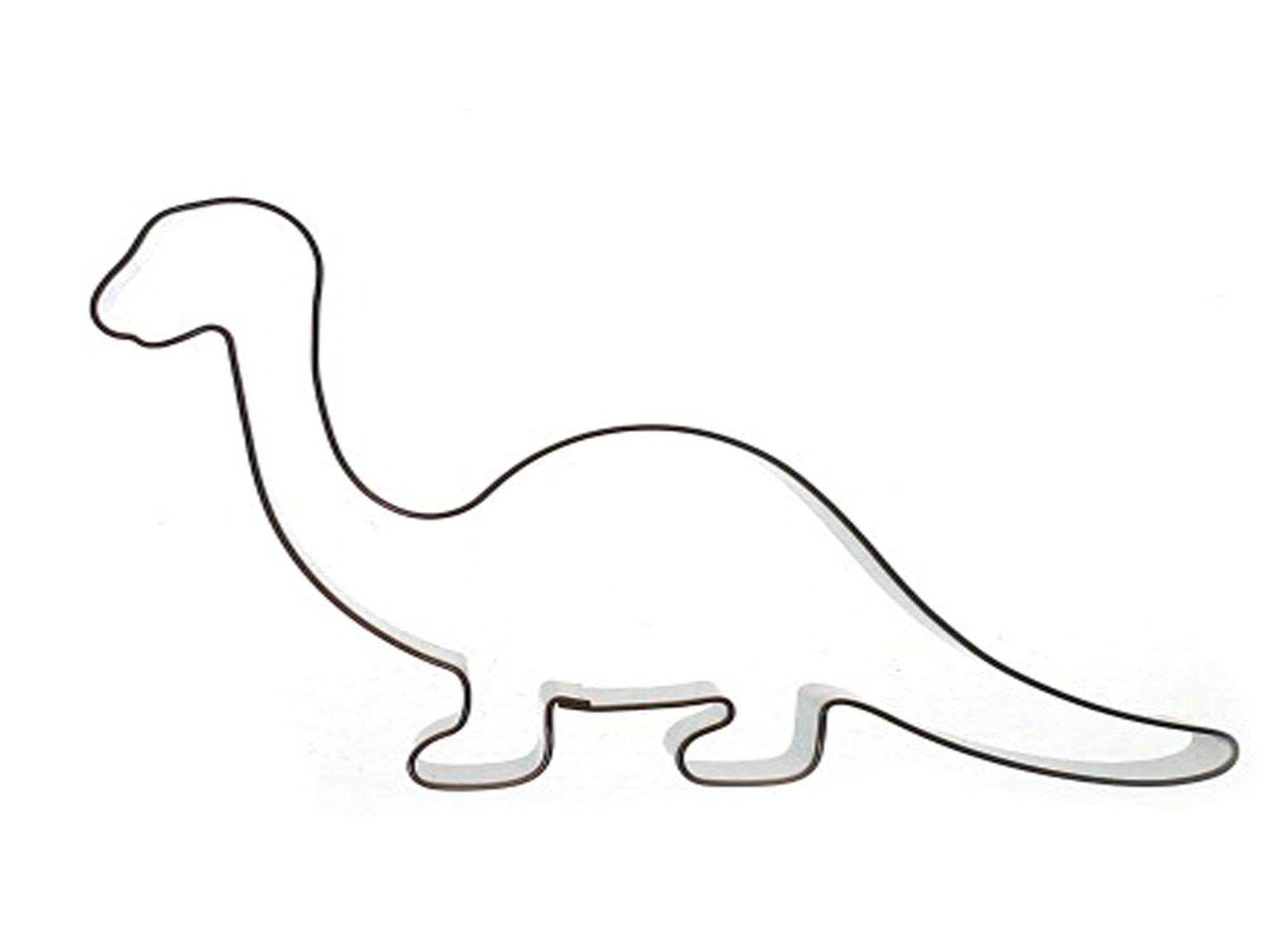 Ausstechform Brontosaurus