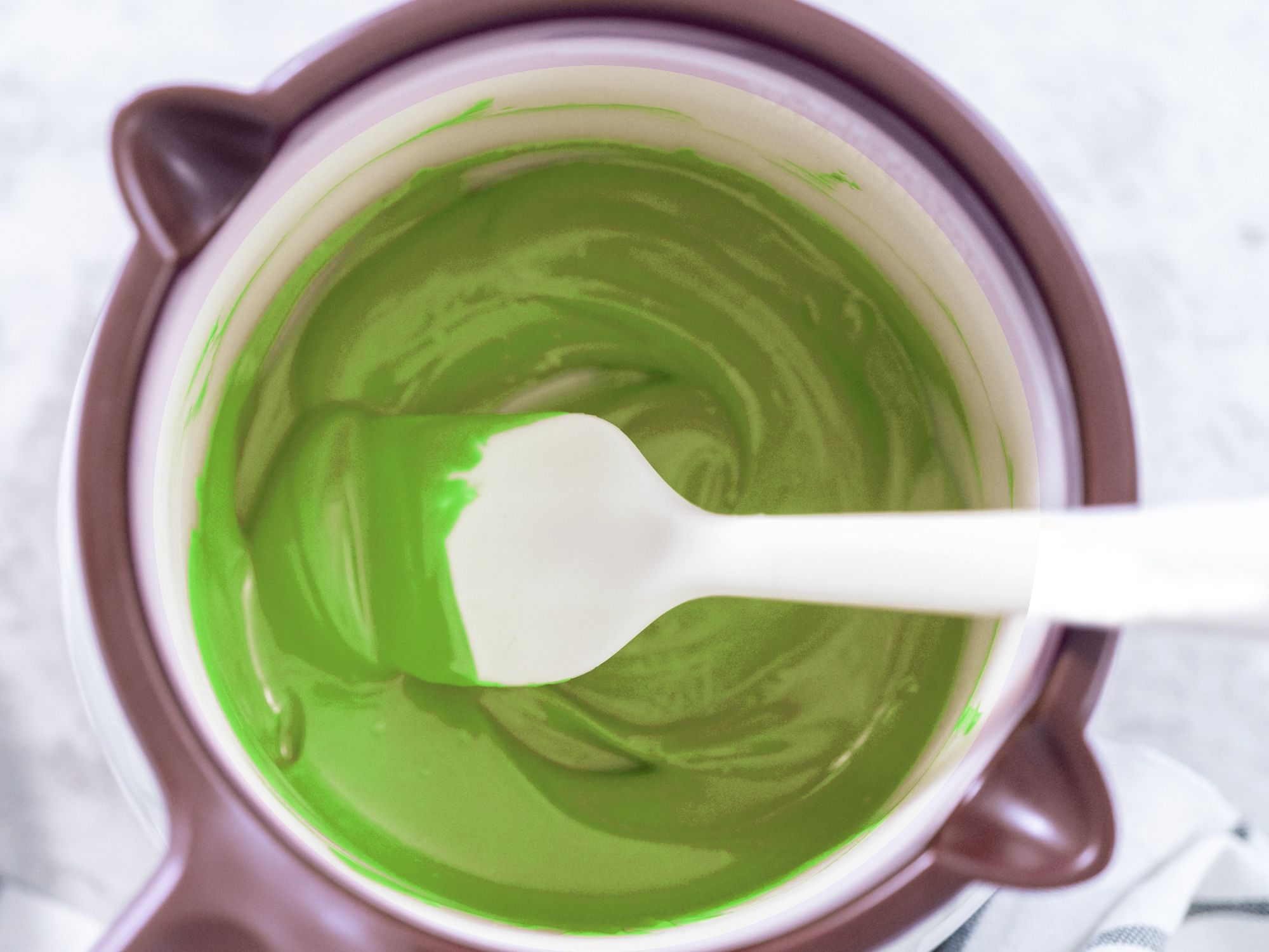 Bunte Candy Melts Glasur 250g Grün aromatisiert schmelzen