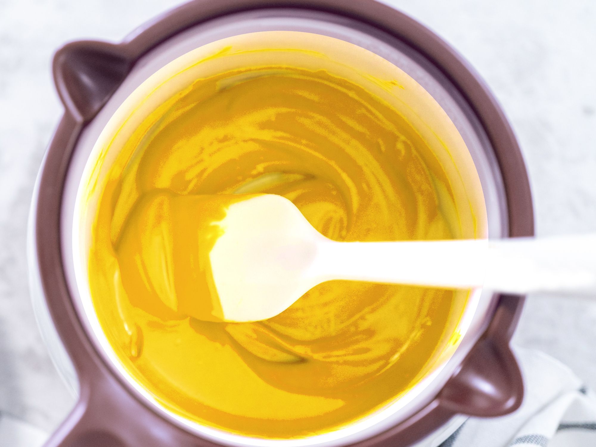 Bunte Candy Melts Glasur 250g Gelb aromatisiert schmelzen