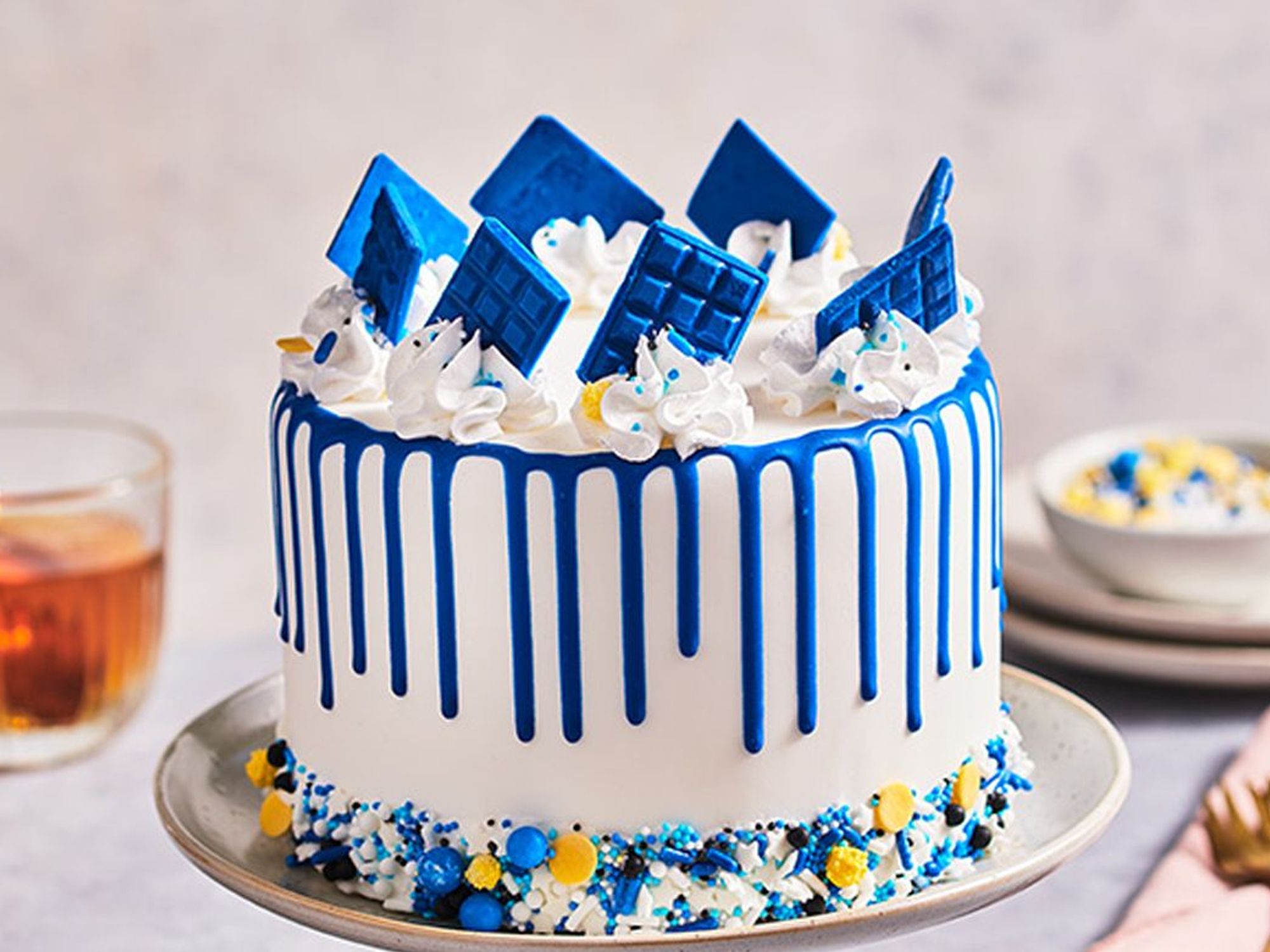 Cake Drip Blau 180g Flasche