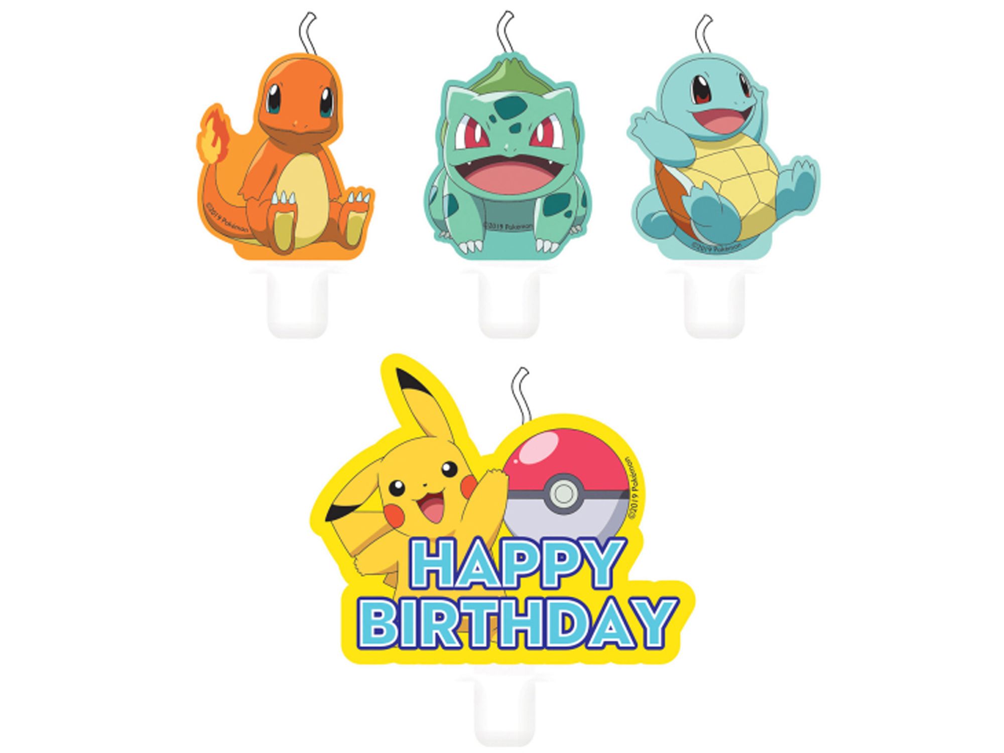Geburtstagskerzen-Set Pokémon
