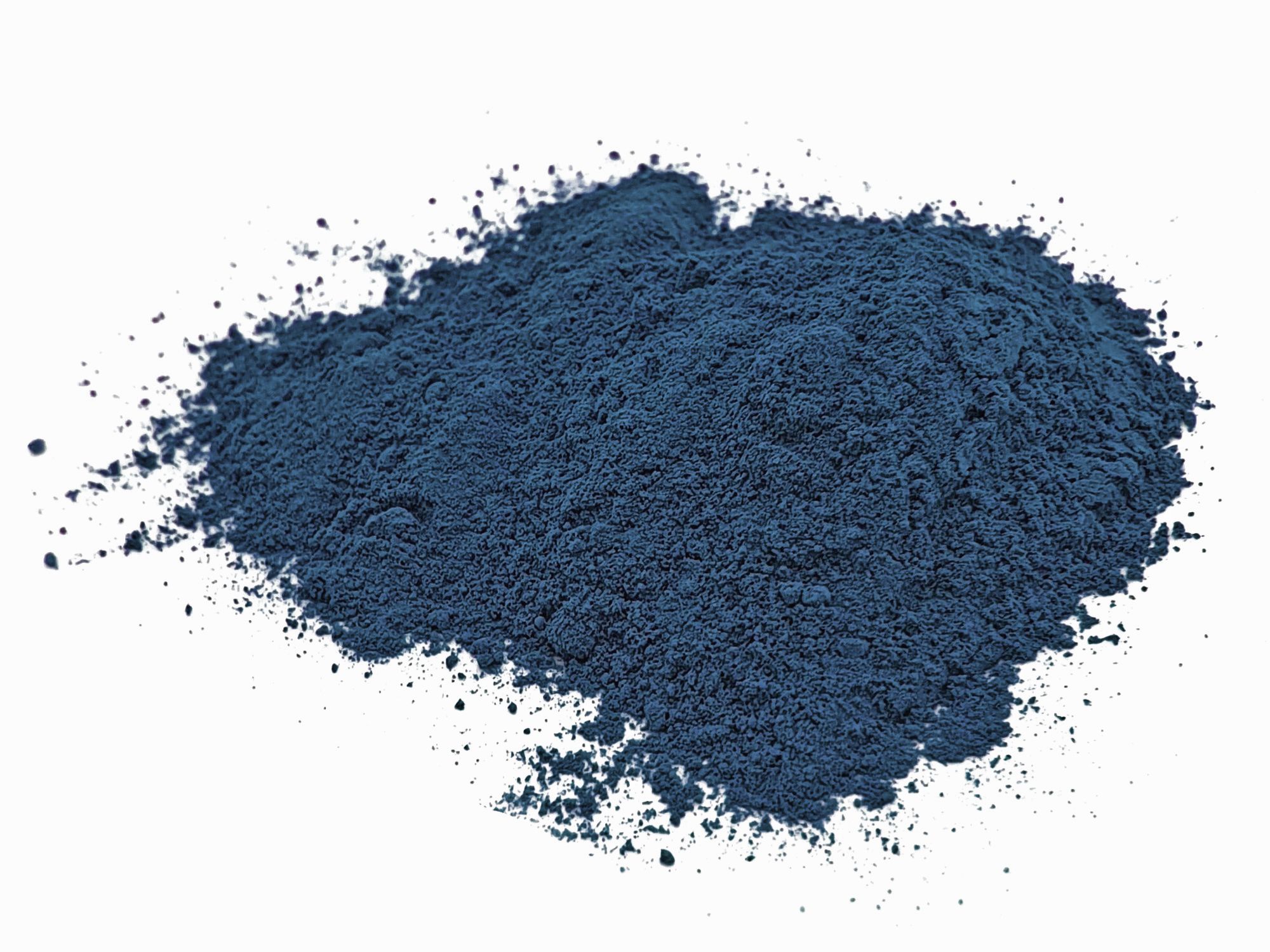 Lebensmittelfarbe Pulver Jeansblau